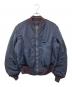 ALPHA INDUSTRIES（アルファインダストリーズ）の古着「US AIR FORCE Ｂ‐15C フライトジャケット」｜ネイビー