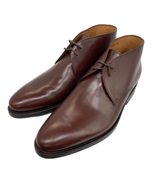 Jalan Sriwijaya（ジャランスリウァヤ）Jalan Sriwijaya (ジャランスリウァヤ) チャッカーブーツ ブラウン サイズ:8の古着・服飾アイテム