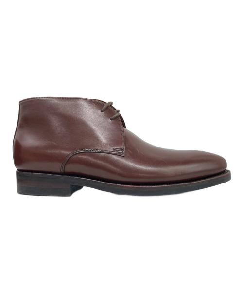 Jalan Sriwijaya（ジャランスリウァヤ）Jalan Sriwijaya (ジャランスリウァヤ) チャッカーブーツ ブラウン サイズ:8の古着・服飾アイテム