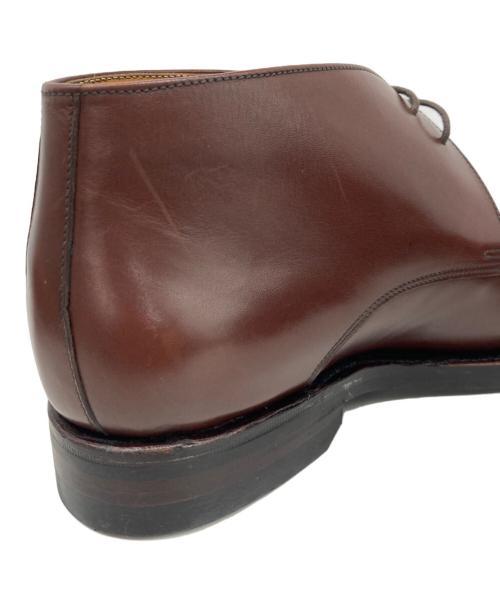 Jalan Sriwijaya（ジャランスリウァヤ）Jalan Sriwijaya (ジャランスリウァヤ) チャッカーブーツ ブラウン サイズ:8の古着・服飾アイテム