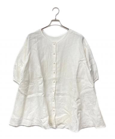 中古・古着通販】BEARDSLEY (ビアズリー) パールボタンリネン前後 