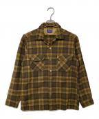 PENDLETONペンドルトン）の古着「60s ボードシャツ」｜イエロー×ブラック