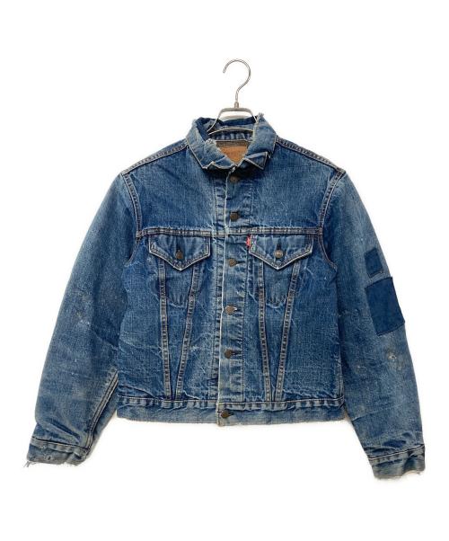 LEVI'S（リーバイス）LEVI'S (リーバイス) 70s 裏地ブランケット デニムジャケット インディゴ サイズ:肩幅47cm,身幅,51cm,袖丈,59cm,着丈55ｃｍの古着・服飾アイテム
