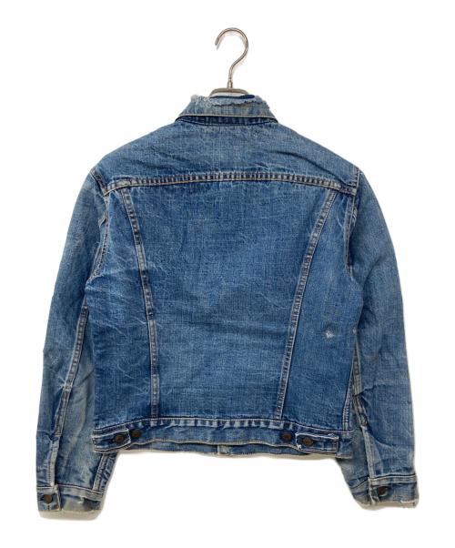 LEVI'S（リーバイス）LEVI'S (リーバイス) 70s 裏地ブランケット デニムジャケット インディゴ サイズ:肩幅47cm,身幅,51cm,袖丈,59cm,着丈55ｃｍの古着・服飾アイテム