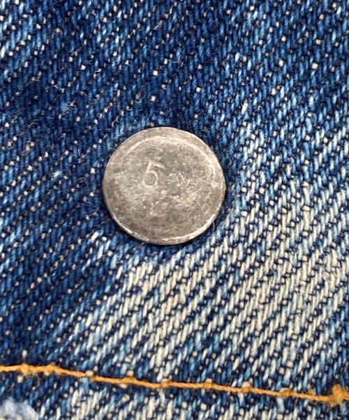 LEVI'S（リーバイス）LEVI'S (リーバイス) 70s 裏地ブランケット デニムジャケット インディゴ サイズ:肩幅47cm,身幅,51cm,袖丈,59cm,着丈55ｃｍの古着・服飾アイテム