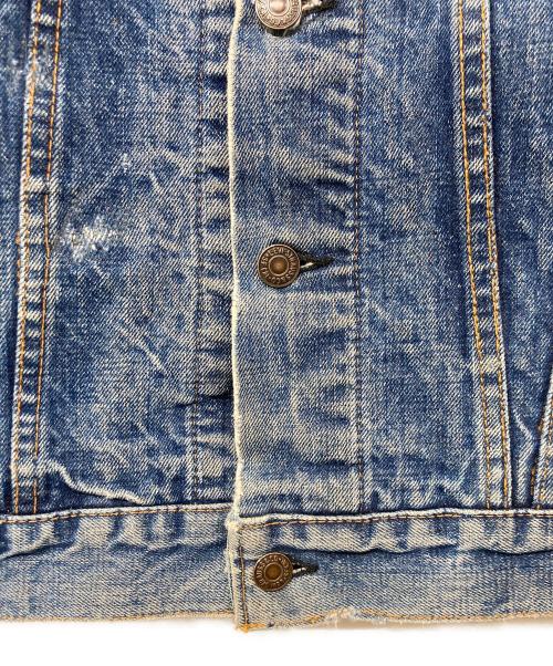 LEVI'S（リーバイス）LEVI'S (リーバイス) 70s 裏地ブランケット デニムジャケット インディゴ サイズ:肩幅47cm,身幅,51cm,袖丈,59cm,着丈55ｃｍの古着・服飾アイテム