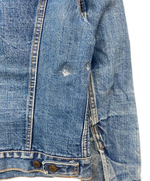 LEVI'S（リーバイス）LEVI'S (リーバイス) 70s 裏地ブランケット デニムジャケット インディゴ サイズ:肩幅47cm,身幅,51cm,袖丈,59cm,着丈55ｃｍの古着・服飾アイテム