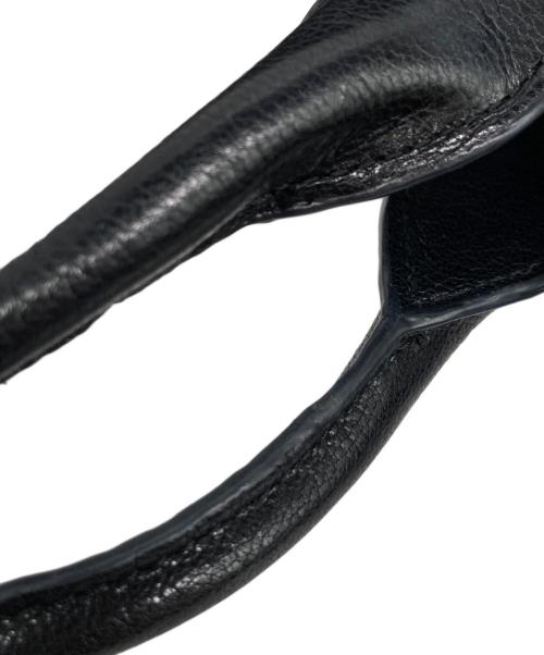 COACH（コーチ）COACH (コーチ) ハラコ2WAYトートバッグ ブラックの古着・服飾アイテム