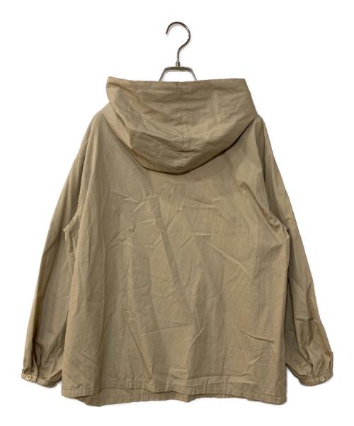Whim Gazette（ウィムガゼット）Whim Gazette (ウィムガゼット) フーディーシャツ ベージュ サイズ:Fの古着・服飾アイテム