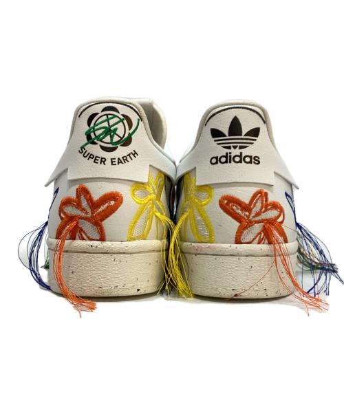 adidas（アディダス）adidas (アディダス) Sean Wotherspoon (ショーン・ワザーズプーン) Superstar Super Earth スーパースタースーパーアース ホワイト サイズ:26の古着・服飾アイテム