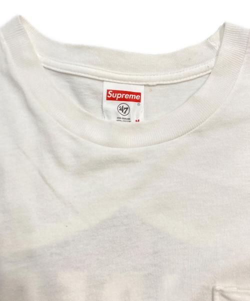 SUPREME（シュプリーム）Supreme (シュプリーム) raiders '47 pocket tee ホワイト サイズ:Mの古着・服飾アイテム