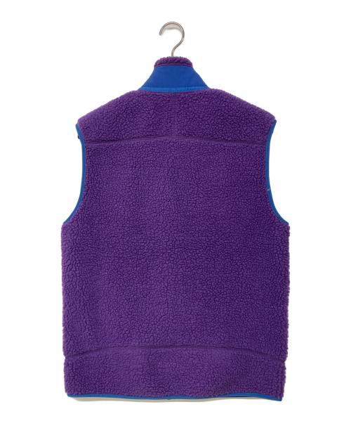 Patagonia（パタゴニア）Patagonia (パタゴニア) Classic Retro-X Vest クラシック レトロX ベスト パープル サイズ:Mの古着・服飾アイテム