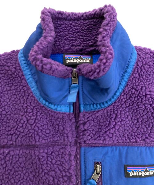 Patagonia（パタゴニア）Patagonia (パタゴニア) Classic Retro-X Vest クラシック レトロX ベスト パープル サイズ:Mの古着・服飾アイテム