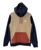 Patagoniaパタゴニア）の古着「ステッカー・アップライザル・フーディ」｜ブラウン