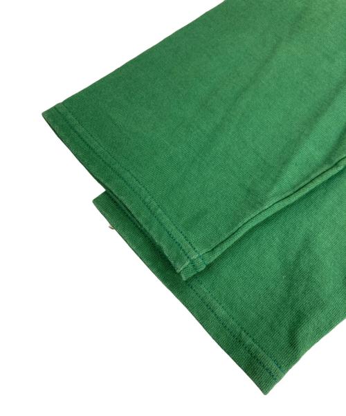 NIGEL CABOURN（ナイジェルケーボン）NIGEL CABOURN (ナイジェルケーボン) 7.8oz BASEBALL SHIRT ベースボールシャツ カットソー ベージュ×グリーン サイズ:50の古着・服飾アイテム