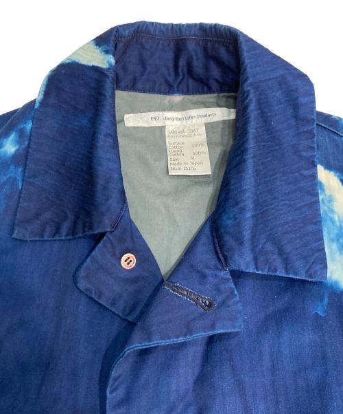 EEL Products（イール プロダクツ）EEL Products (イール プロダクツ) SAKURA COAT　サクラコート　E-15106 ブルー サイズ:Mの古着・服飾アイテム