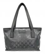 GUCCIグッチ）の古着「GGスプリームトートバッグ」｜グレー