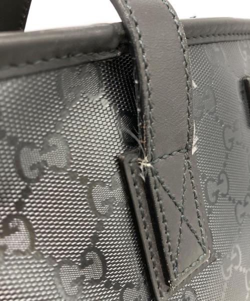 GUCCI（グッチ）GUCCI (グッチ) GGスプリームトートバッグ グレーの古着・服飾アイテム