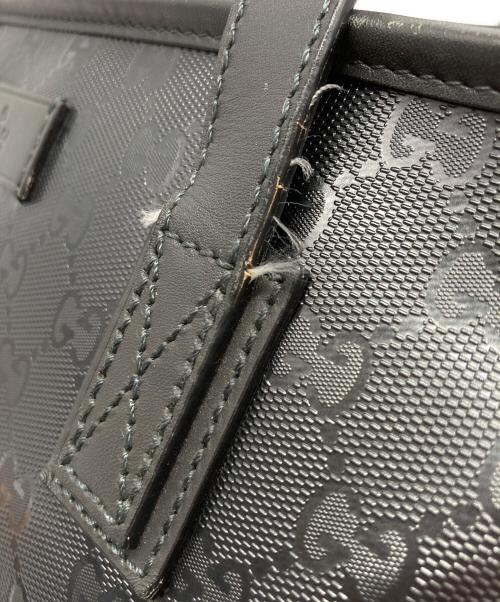 GUCCI（グッチ）GUCCI (グッチ) GGスプリームトートバッグ グレーの古着・服飾アイテム