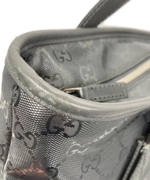 GUCCI（グッチ）GUCCI (グッチ) GGスプリームトートバッグ グレーの古着・服飾アイテム