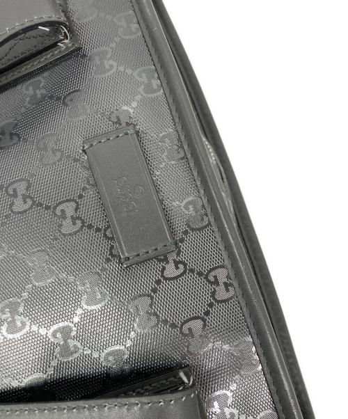 GUCCI（グッチ）GUCCI (グッチ) GGスプリームトートバッグ グレーの古着・服飾アイテム