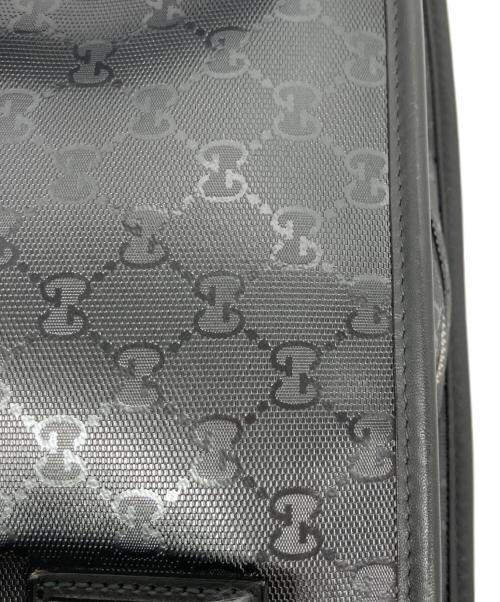 GUCCI（グッチ）GUCCI (グッチ) GGスプリームトートバッグ グレーの古着・服飾アイテム