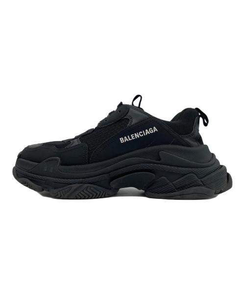 BALENCIAGA（バレンシアガ）BALENCIAGA (バレンシアガ) TRIPLE S SNEAKER トリプルS ブラック サイズ:27の古着・服飾アイテム