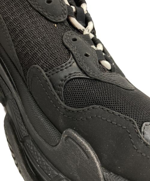BALENCIAGA（バレンシアガ）BALENCIAGA (バレンシアガ) TRIPLE S SNEAKER トリプルS ブラック サイズ:27の古着・服飾アイテム
