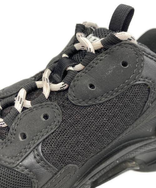 BALENCIAGA（バレンシアガ）BALENCIAGA (バレンシアガ) TRIPLE S SNEAKER トリプルS ブラック サイズ:27の古着・服飾アイテム