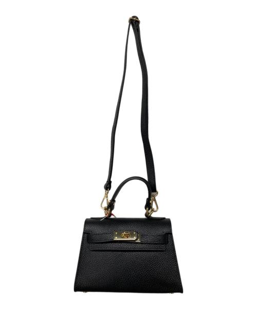 AULENTTI（オウレンティ）AULENTTI (オウレンティ) 金具ベルト付きバッグ ショルダーバッグ ブラックの古着・服飾アイテム