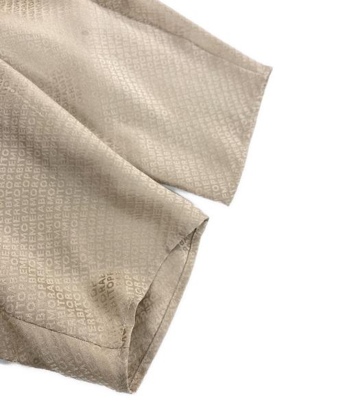 MORABITO（モラビト）MORABITO (モラビト) シルクブラウス ベージュ サイズ:38の古着・服飾アイテム