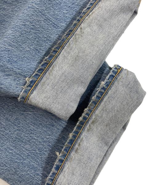 upper hights（アッパーハイツ）upper hights (アッパーハイツ) THE NIECE ハイライズストレートデニムパンツ インディゴ サイズ:26の古着・服飾アイテム