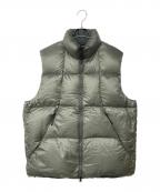GOLDWINゴールドウイン）の古着「PERTEX QUANTUM Down Vest パーテックスカンタムダウンベスト」｜オリーブ