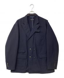 Engineered Garments×BEAMS PLUS（エンジニアド ガーメンツ×ビームスプラス）の古着「MID FIELD DOUBLE BRESTED BLAZER ミッドフィールド ダブル ブレステッド ブレザー」｜ネイビー
