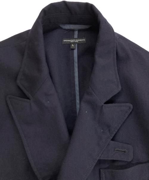Engineered Garments（エンジニアド ガーメンツ）Engineered Garments BEAMS PLUS (ビームスプラス) MID FIELD DOUBLE BRESTED BLAZER ミッドフィールド ダブル ブレステッド ブレザー ネイビー サイズ:Lの古着・服飾アイテム