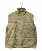 BEAMS PLUSビームスプラス）の古着「Puffy Vest パフィー ベスト」｜ベージュ