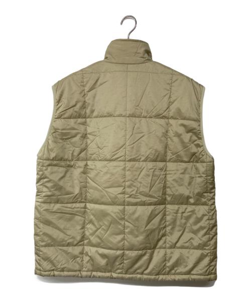 BEAMS PLUS（ビームスプラス）BEAMS PLUS (ビームスプラス) Puffy Vest パフィー ベスト ベージュ サイズ:XLの古着・服飾アイテム
