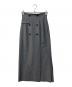 anuans（アニュアンス）の古着「ダブルボタンペンシルスカート」｜グレー