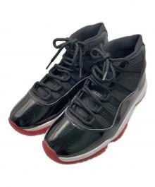 NIKE（ナイキ）の古着「AIRJORDAN 11 RETRO BRED」｜ブラック×レッド