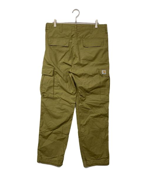 Carhartt WIP（カーハート ワークインプログレス）CARHARTT WIP (カーハート ワークインプログレス) Regular Cargo Pants レギュラーカーゴパンツ グリーン サイズ:34×32の古着・服飾アイテム