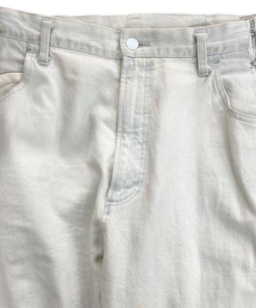 stein（シュタイン）stein (シュタイン) EX WIDE HOOKED DENIM デニム ワイドパンツ インディゴ サイズ:Mの古着・服飾アイテム