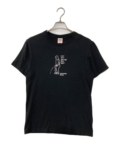 SUPREME（シュプリーム）Supreme (シュプリーム) Piss Tee ブラック サイズ:Sの古着・服飾アイテム