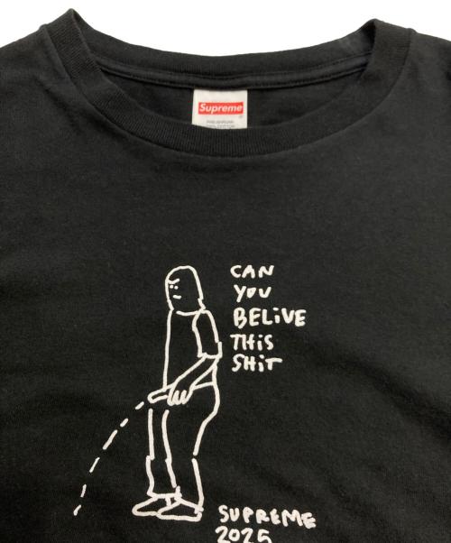 SUPREME（シュプリーム）Supreme (シュプリーム) Piss Tee ブラック サイズ:Sの古着・服飾アイテム