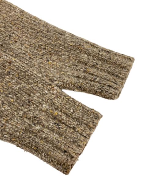 POLO RALPH LAUREN（ポロ・ラルフローレン）POLO RALPH LAUREN (ポロ・ラルフローレン) ロゴクルーネックニット ブラウン サイズ:XSの古着・服飾アイテム