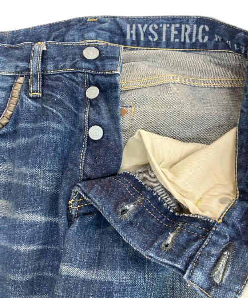 Hysteric Glamour（ヒステリックグラマー）Hysteric Glamour (ヒステリックグラマー) スタッズ デニムパンツ インディゴ サイズ:30の古着・服飾アイテム