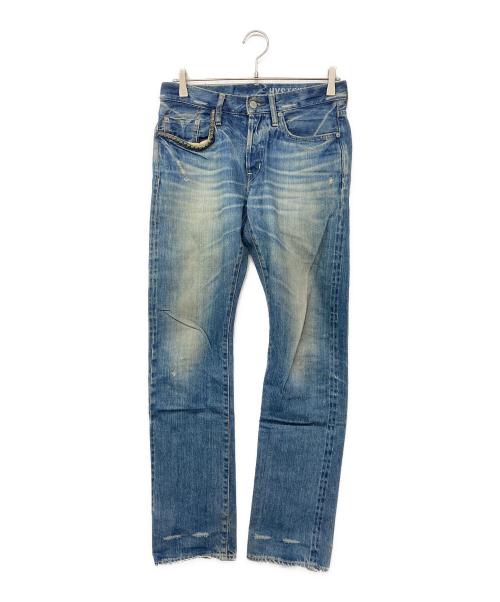 Hysteric Glamour（ヒステリックグラマー）Hysteric Glamour (ヒステリックグラマー) スタッズデニムパンツ インディゴ サイズ:W30の古着・服飾アイテム