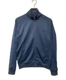FRED PERRY（フレッドペリー）の古着「TAPE DETAIL TRACK JACKET」｜ネイビー