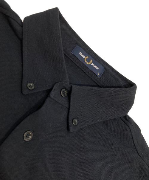 FRED PERRY（フレッドペリー）FRED PERRY (フレッドペリー) 鹿の子BDシャツ ネイビー サイズ:Mの古着・服飾アイテム