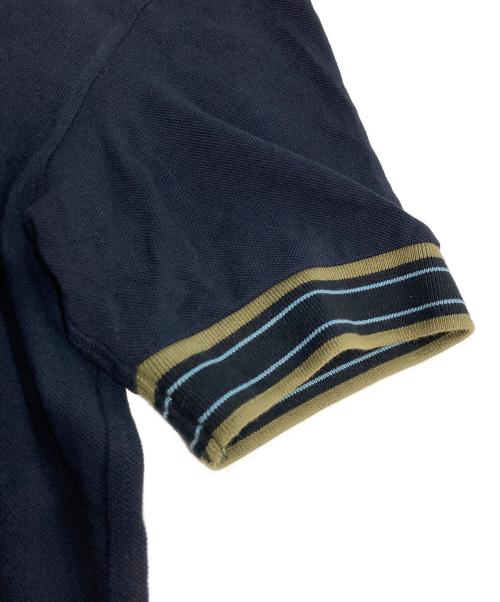 FRED PERRY（フレッドペリー）FRED PERRY (フレッドペリー) 鹿の子BDシャツ ネイビー サイズ:Mの古着・服飾アイテム