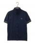 FRED PERRY（フレッドペリー）の古着「鹿の子BDシャツ」｜ネイビー